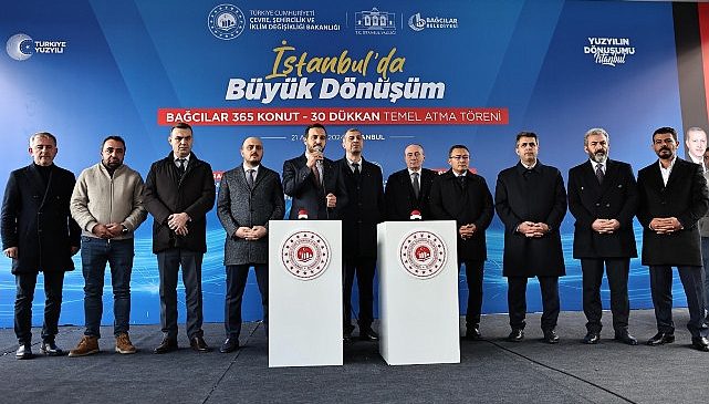 Bağcılar’da Ece Sitesi’nin temeli atıldı