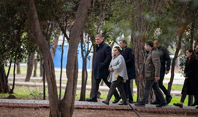 Buca’nın simgesi Hasanağa Bahçesi yenilenecek