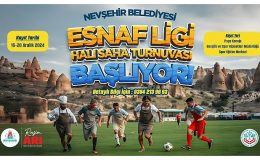 Esnaf Ligi Halı Saha Futbol Turnuvası Düzenlenecek