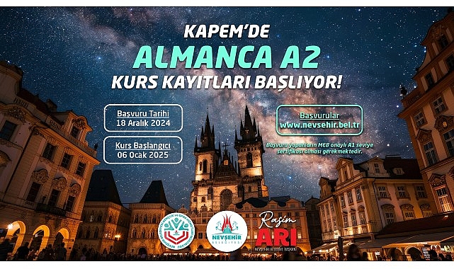 KAPEM’de Almanca A1 ve A2 Seviye Kurslar Düzenlenecek