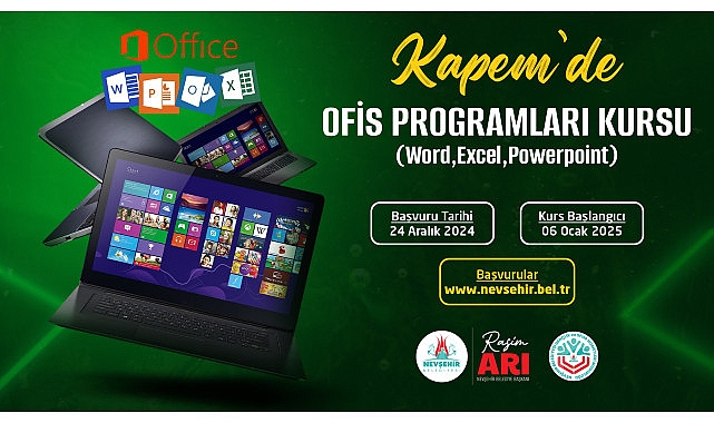 KAPEM’de Ofis Programları Kursu Açılıyor